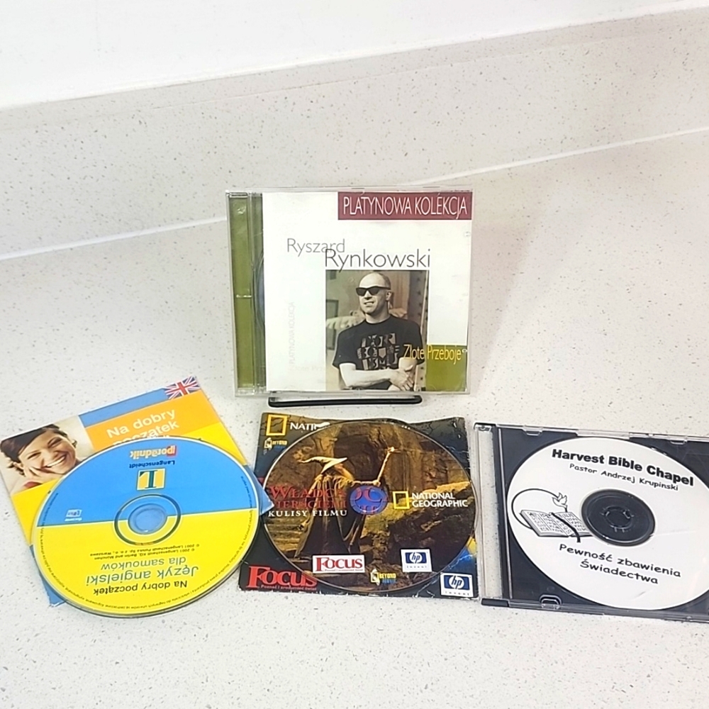 Polish collection of CDs